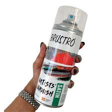 BRUSTRO VARNISH SPRAY MATTE 400ML