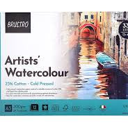 BRUSTRO WATERCOLOUR GLUE PAD 300GSM A3