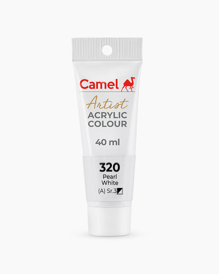 CAMEL ARTIST ACRYLIC COLOR 40 ML 320 PEARL WHITE