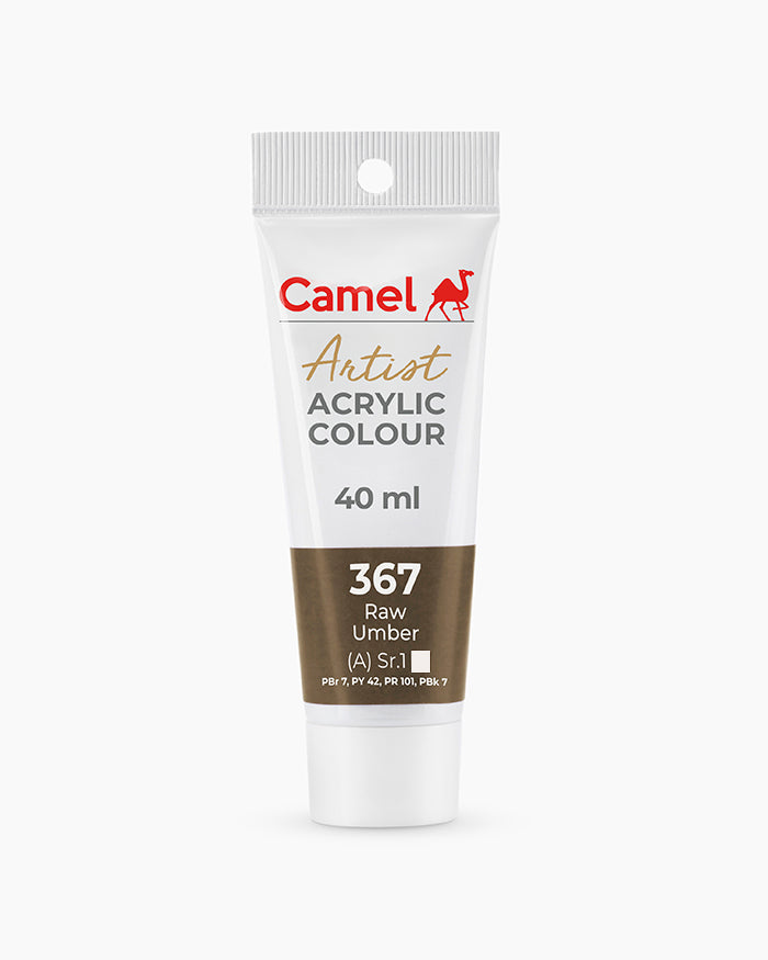CAMEL ARTIST ACRYLIC COLOR 40 ML 367 RAW UMBER