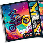 CLASSMATE PULSE BOOK WIRO RULLED A4 252 PAGE