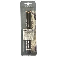 CRETACOLOR CHARCOAL MEDIUM PENCIL PACK OF 3 (460 02)