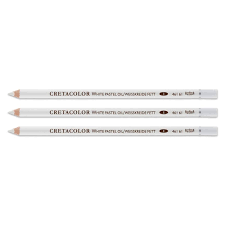 CRETACOLOR WHITE CHALK OIL PENCIL PACK OF 3