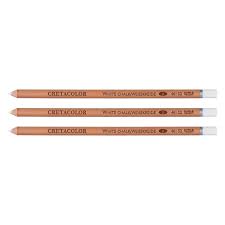 CRETACOLOR WHITE CHALK PENCIL PACK OF 3 (461 52)