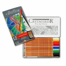 Cretacolor Fine Art Pastel Pencil Set of 12
