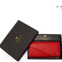 CROSS SPARK LITE FLAP WALLET RED