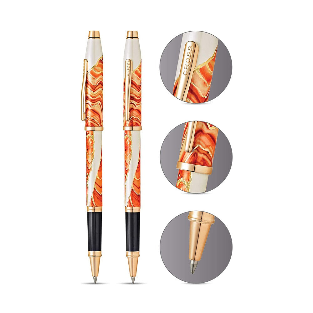CROSS AT0755-3 ANTELOPE CANYON ROLLER BALL PEN - ORANGE