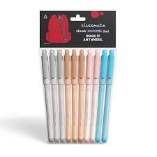 Classmate Hook Colour fest Ball Pen pack of 10