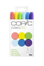 Copic Marker Ciao Markers MultiColour SET OF 6