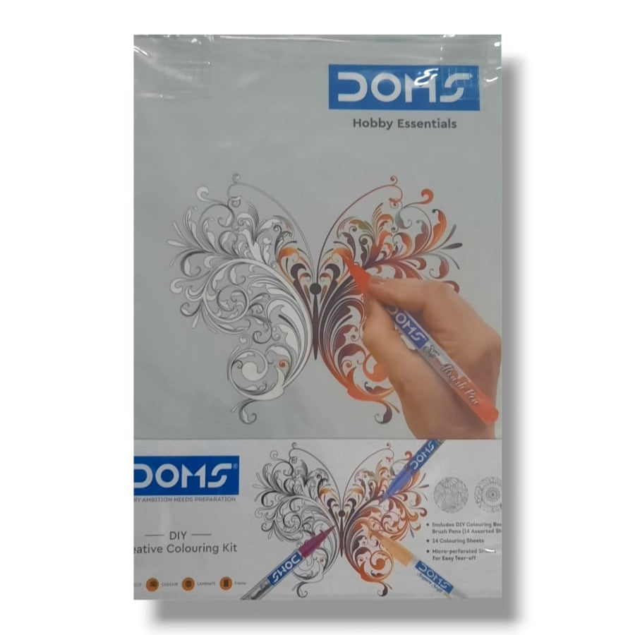Doms creative colouring book