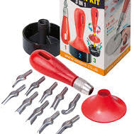 ESSDEE LINO CUTTER & BAREN KIT 3 IN 1