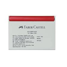 FABER-CASTELL STAMP PAD SMALL RED