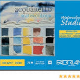 FABRIANO WATERCOLOR STUDIO BLAOCK 300gsm, 27x35cm