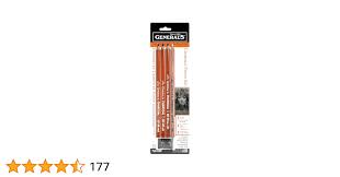 General's Charcoal Pencil set Of 5
