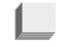 MONA LISA CANVAS BOARD WHITE 4*4 ( PACK OF 4 )