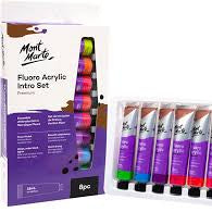 MONT MARTE FLUORO ACRYLIC INTRO SET OF 8