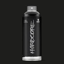 MTN HARDCORE SPRAY MATT BLACK