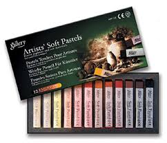 MUNGYO ARTISTS SOFT PASTELS EARTH TONE MPV-12E
