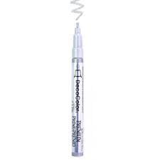 Marvy Uchida 250 Decocolor Premium Chiseltip Calligraphy Marker Silver