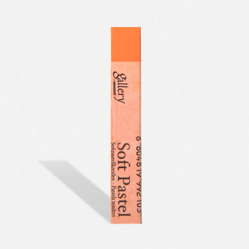 MUNGYO SOFT PASTEL CADMIUM ORANGE PACK OF 6
