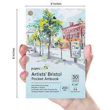 PAPERPEP ARTISTS BRISTAL POCKET ARTBOOK 200GSM
