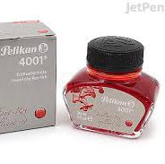 PELIKAN INK 4001 BRILLIANT RED 60.5 ML