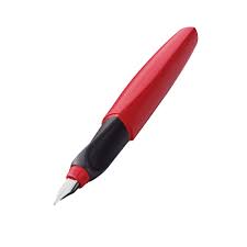 PELIKAN TWIST FOUNTAIN PEN FIERY RED M 814805