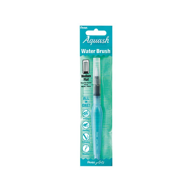 PENTEL AQUASH WATER BRUSH MEDIUM FLAT