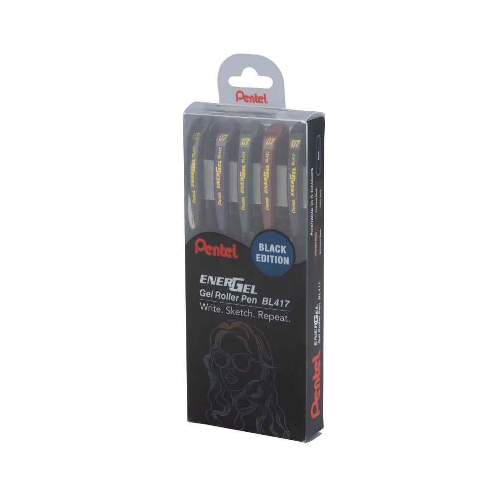 PENTEL BL417 ENERGEL SET OF 5