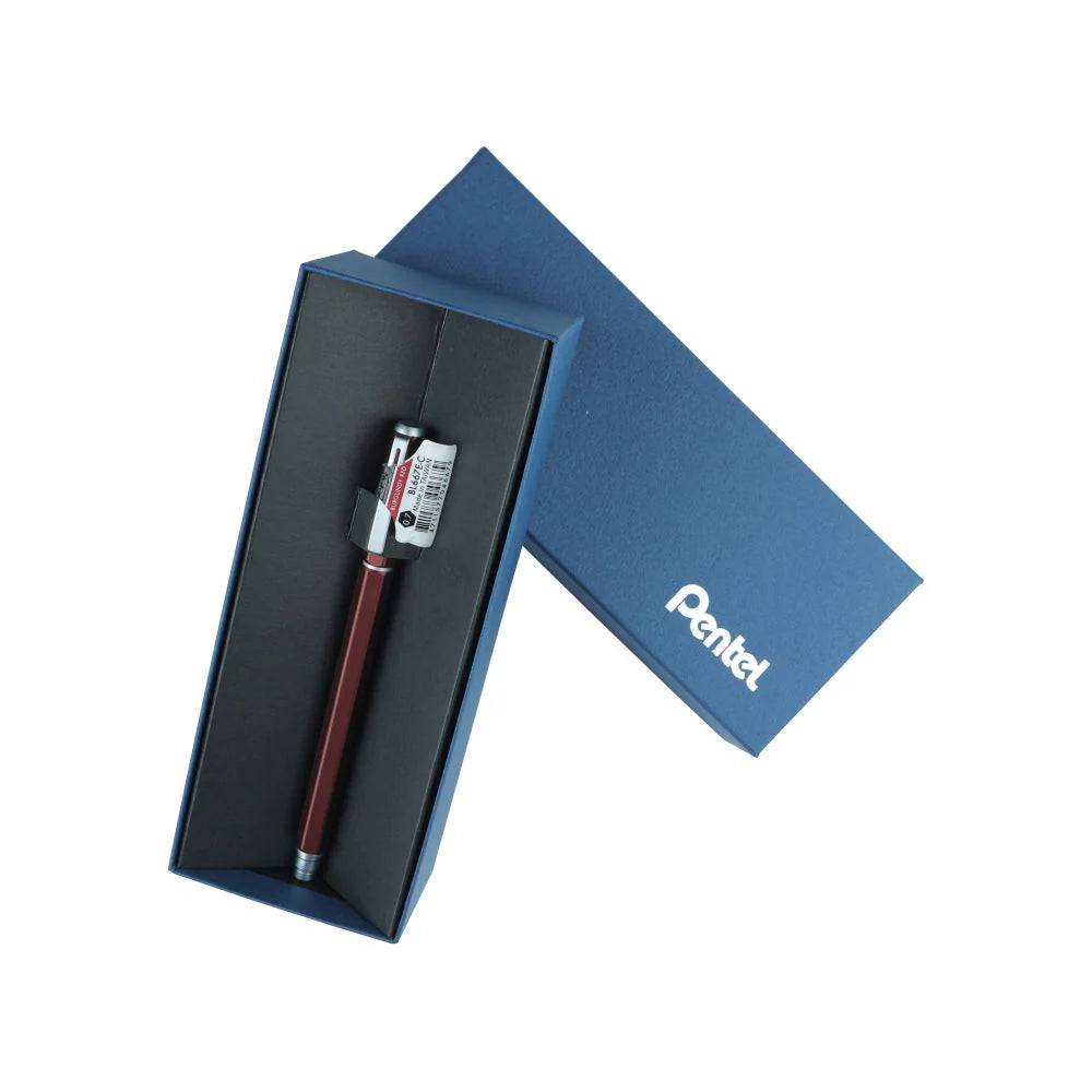 PENTEL BL667Z-C ENERGEL BURGUNDY RED BODY