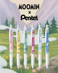 PENTEL BL77 MOOMIN ENERGEL 0.7MM 60PC DISPLAY