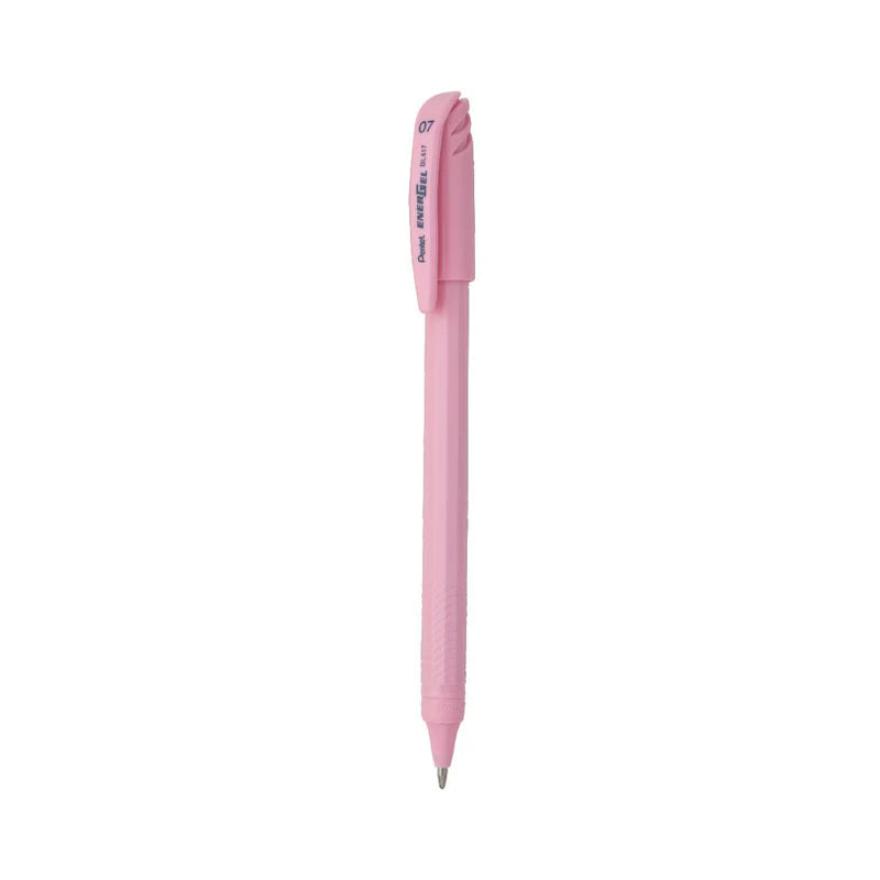 PENTEL ENERGEL PASTEL PINK BODY COLOR PEN