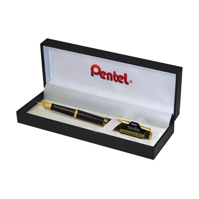 PENTEL F700 M STERLING BLACK BODY FP