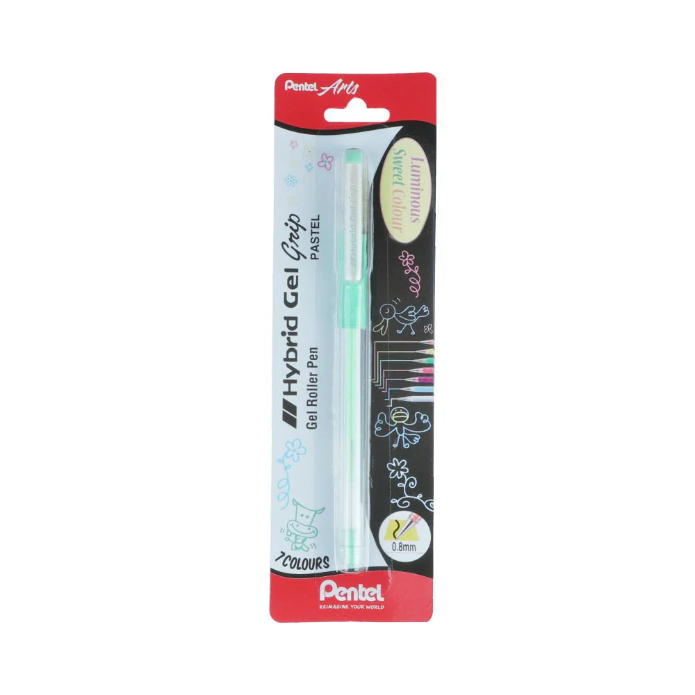 PENTEL K118L HYBRID GP PASTEL GREEN