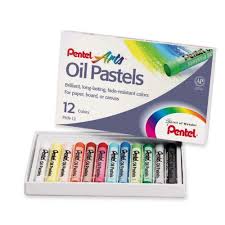 PENTEL OIL PASTELS SET 12