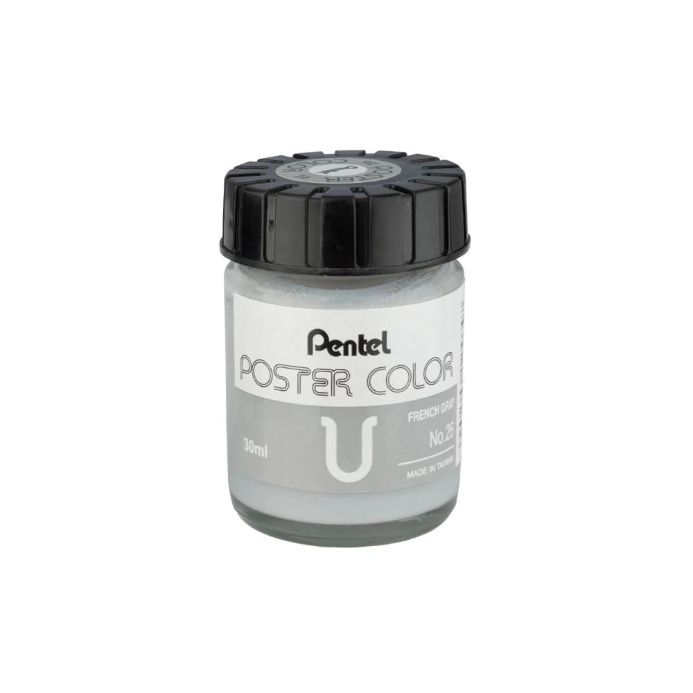 PENTEL POSTER COLOR T-26 FRENCH GREY 30ML