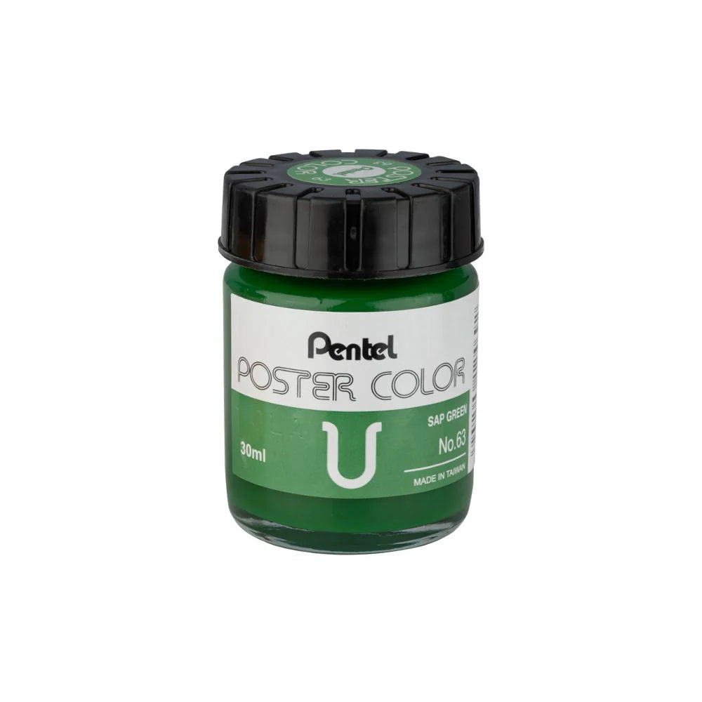 PENTEL POSTER COLOR T-63 SAP GREEN 30ML