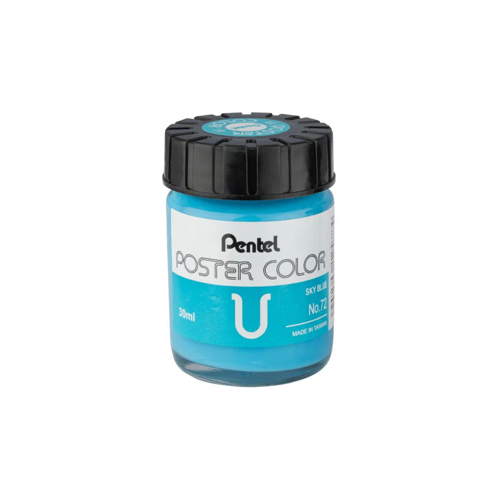 PENTEL POSTER COLOR T-72 SKY BLUE 30ML