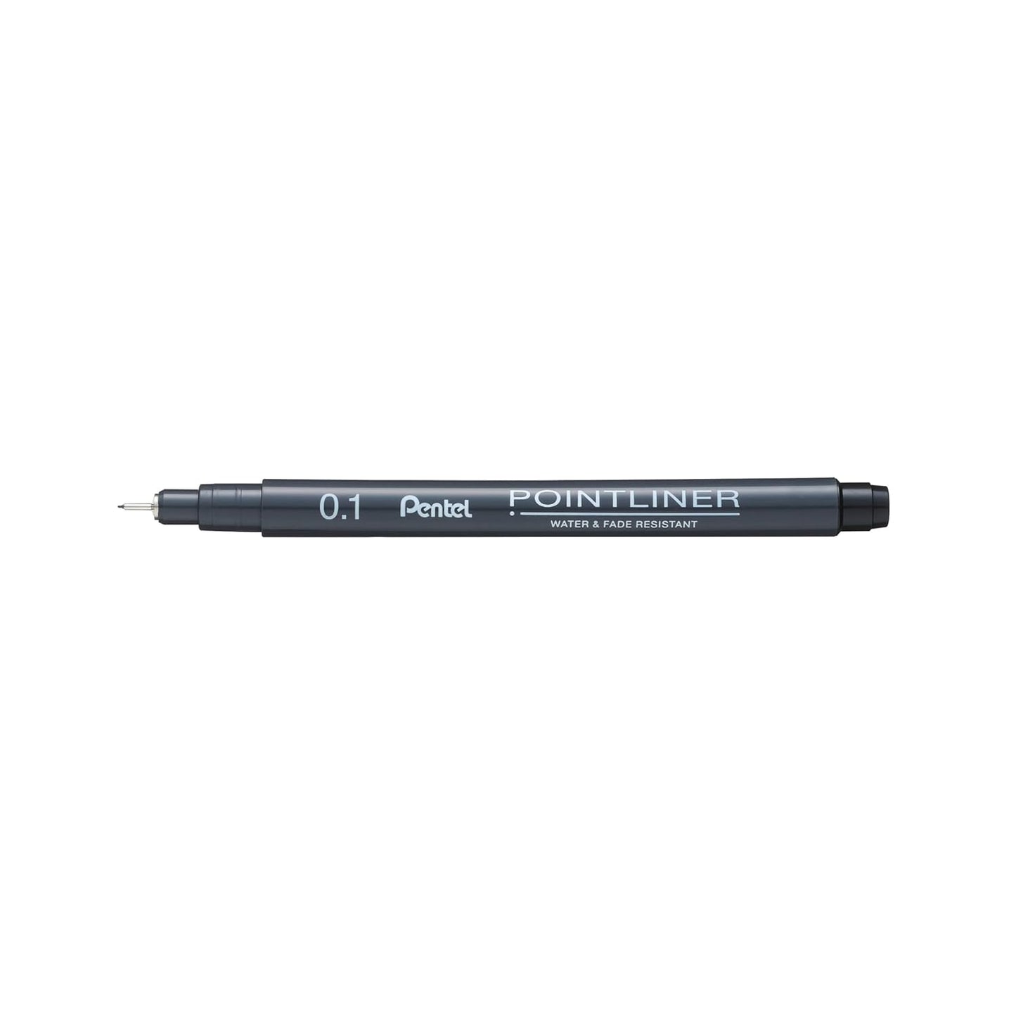 PENTEL S20P POINT LINER PEN 0.1 BLACK
