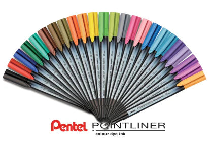 PENTEL S40 POINT LINER SET OF 24
