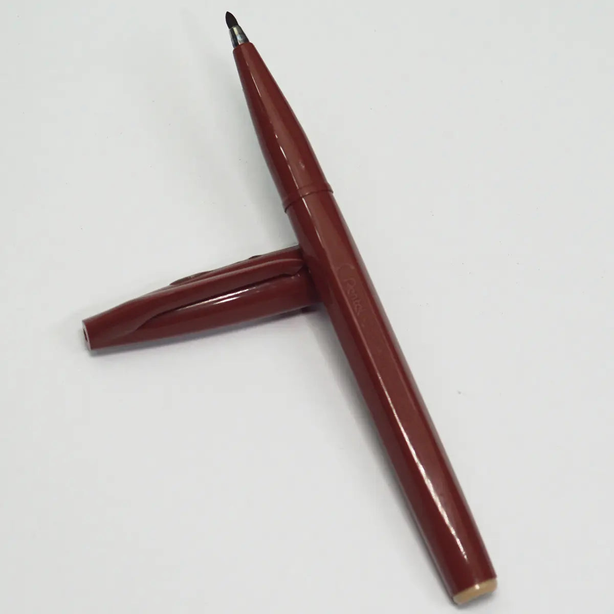 PENTEL S520 SIGN PEN FIBER TIP BROWN