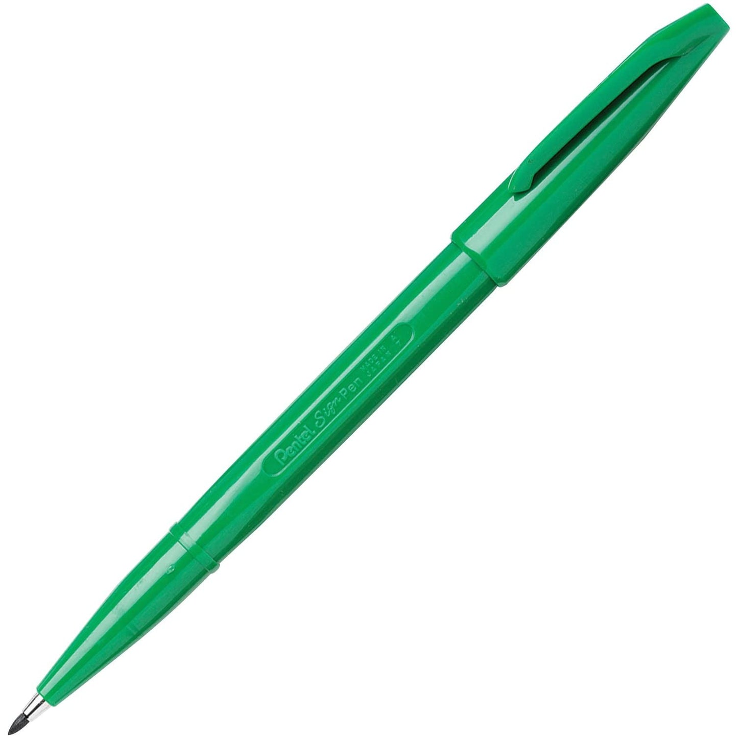 PENTEL S520 SIGN PEN FIBER TIP GREEN