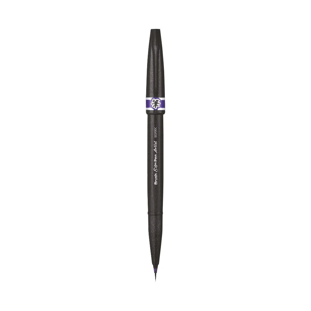 PENTEL SESF30C ARTIST BRUSH SIGN PEN VIOLET