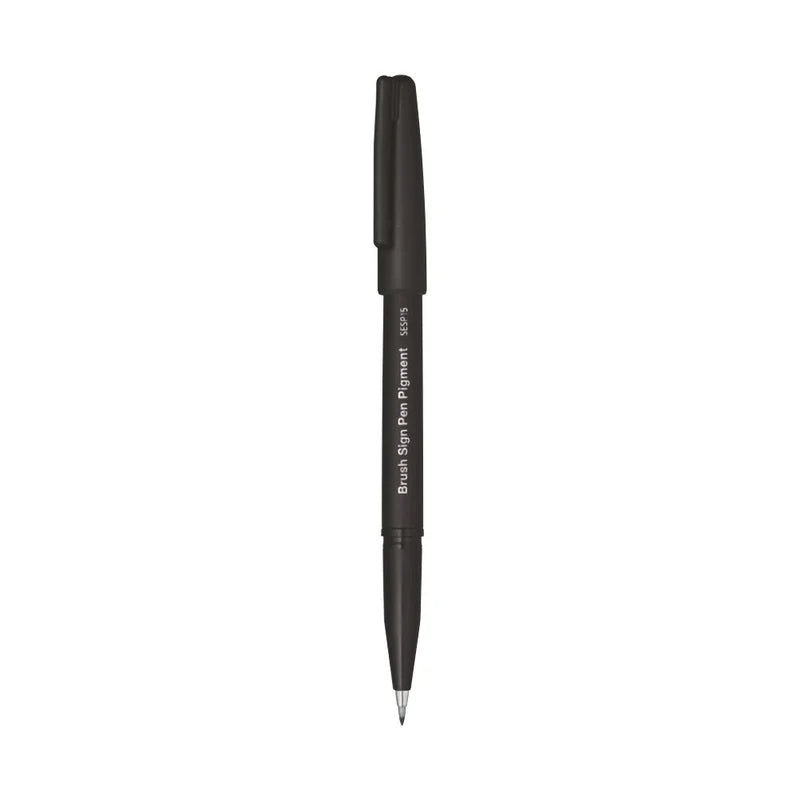PENTEL SESP15 BRUSH SIGN PIGMENT GREY