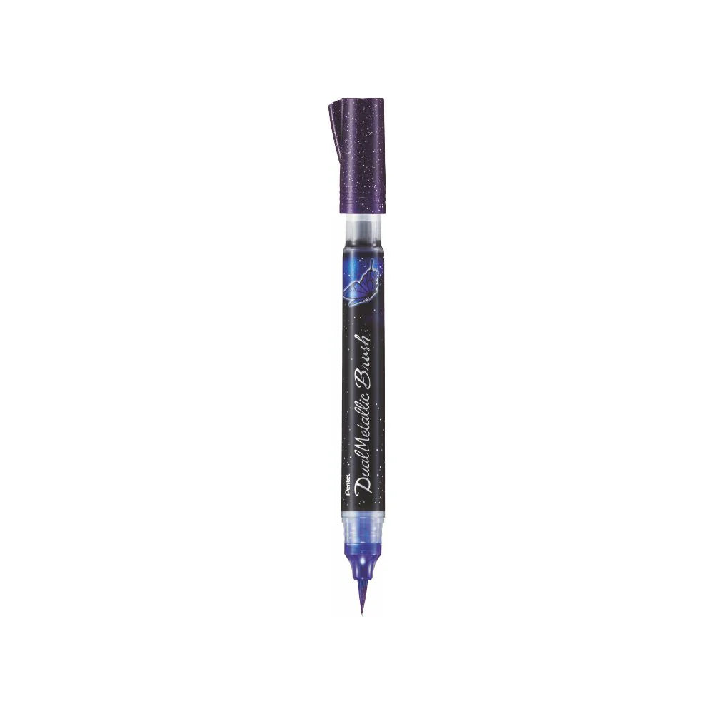 PENTEL XGFH-D DUAL METALLIC BRUSH VIOLET