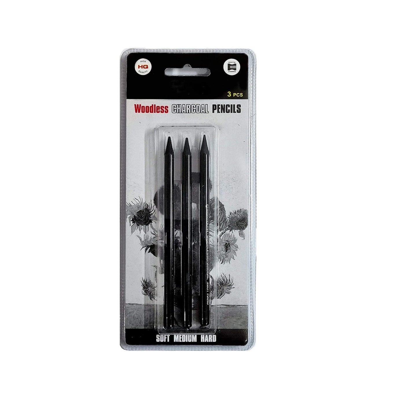 Artpark Worison Woodless Charcoal Pencils 3 pcs