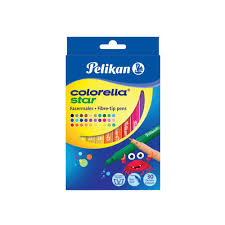 Pelikan colorella Star fiber Tip pen set of 30 fine