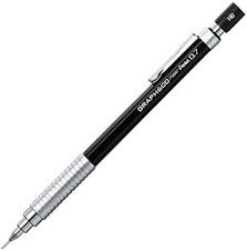 Pentel Graph600 Draughting Mechanical Pencil 0.7mm Black