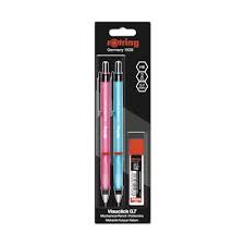 ROTRING VISUALCLICK PENCIL 0.7 SET OF 2 & LEAD