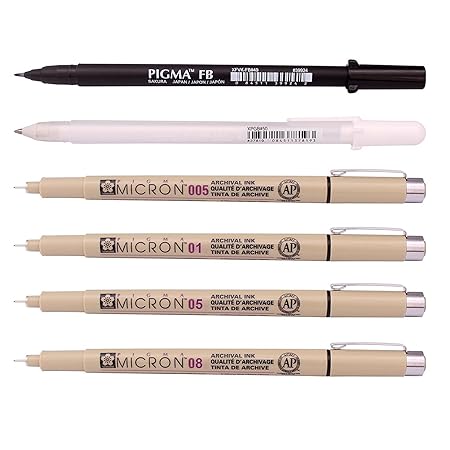 SAKURA Pigma Manga Basic Set
